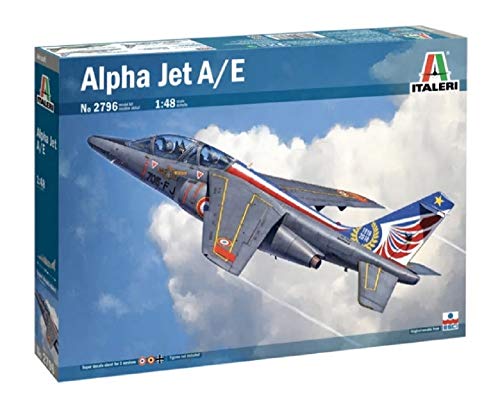 Italeri 2796S Alpha Jet A/E - Maqueta de construcción (Escala 1:48, sin lacar)