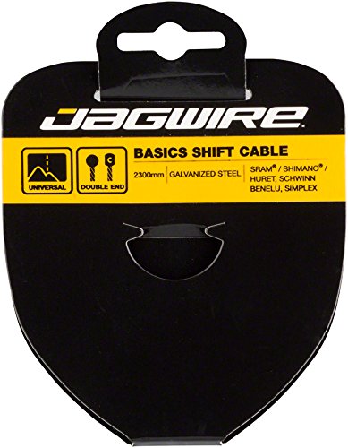 Jagwire Cable de Cambio de – Basics galvanizado – 1.2 x 2300 MM – SRAM/Shimano 12rg2300 Unisex, Gris