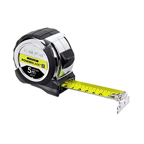 Komelon KOMMPT516M PowerBlade-Cinta métrica (5 m x 27 mm), multicolor, Talla única