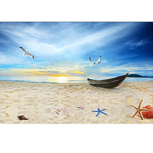 KUKU Fondo De Sala De Estar Fondo Mural, Pintura De Paisaje Natural 3D, Mural Removible, Papel Tapiz Grande Autoadhesivo -100X144 Pulgadas (254 * 365Cm),08