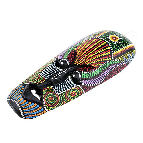 MagiDeal - Máscara de resina africana tribal para decoración – Modelo 01, 30 cm