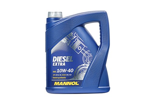 MANNOL 50515200500 - Aceite semisintético diésel Extra, 10 W40 CH-4/SL, 5 l