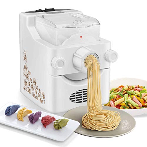 Máquina eléctrica para hacer pasta, máquina automática para hacer fideos domésticos para macarrones con espagueti de pasta