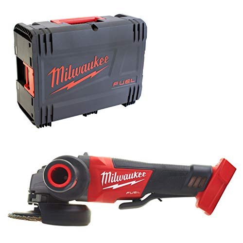 Milwaukee 4933451427 Elektrowerkzeuge batería m18cag125xpd ángulo / 0 con Interruptor de Hombre Muerto y el Freno en la Caja HD