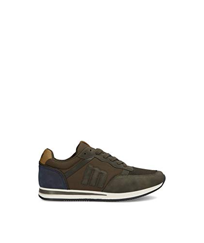 Mustang Metro, Zapatillas Deportivas Hombre, Wansuede Kaky, 43 EU