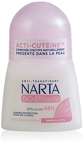 Nata - Lote de 4 bolas antitranspirantes ecológicas de 50 ml