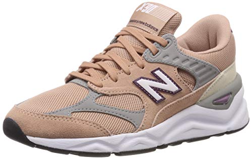 New Balance X-90 Zapatillas Mujer, Rosa (Pink Sand/Team Away Grey Paradis), 38 EU (5.5 UK)