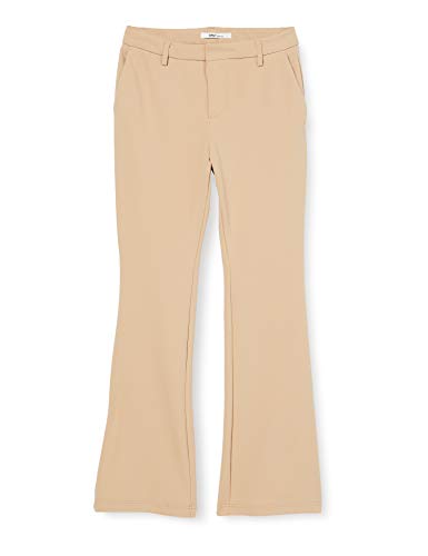 Only Onlrocky Mid Flared Pant TLR Noos Pantalón, Nómada, 30 cm (Small) para Mujer