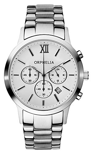 Orphelia Reloj cronógrafo para Hombre de Cuarzo con Correa en Acero Inoxidable OR55790018