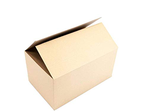 Pack de 20 Cajas Mudanzas Grandes | Medidas 50x30x30 cm en Material Cartón Doble | Cajas Mudanzas