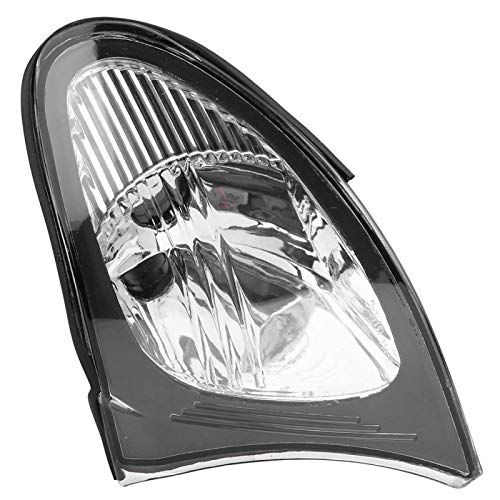 Par de lentes de luz de esquina cubierta de luz de señal de giro lente transparente para E46 3-Series 4DR 2002 2003 2004 2005