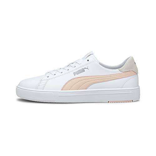 Puma Serve Pro Lite, Zapatillas Unisex Adulto, Blanco Cloud Rosado Plata, 38 EU