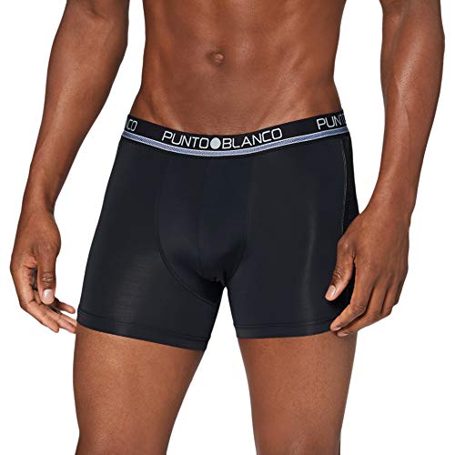 Punto Blanco Glimpse_090 Boxer, Negro, Medium (Tamaño del Fabricante:48) para Hombre