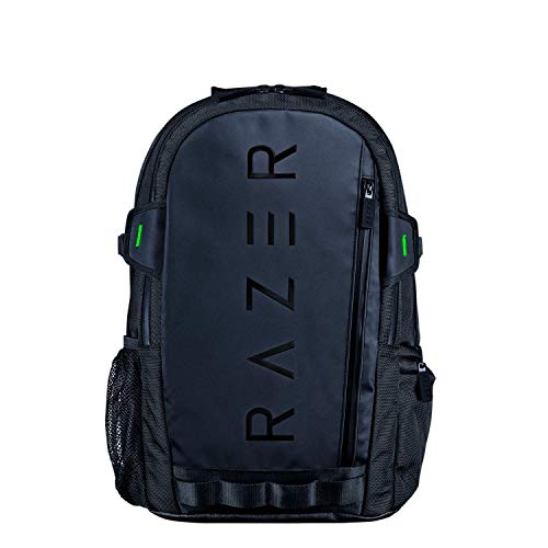 Razer Rogue V3 13.3 Black Edition Mochila de Viaje Compacta, Compartimento para Portátiles de hasta 13 Pulgadas, Resistente a la Abrasión, Carcasa Exterior de Poliéster, Color Negro