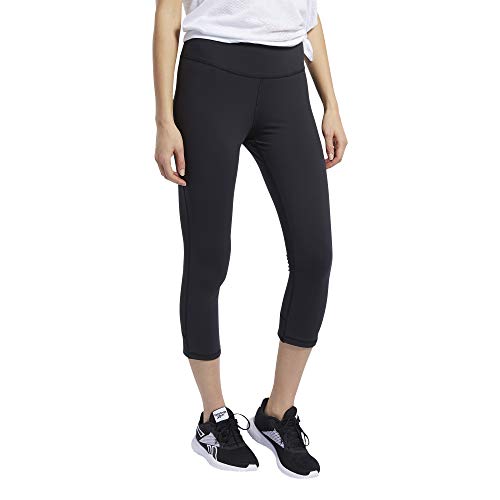 Reebok TS Lux 3/4 Tight 2.0 Mallas, Mujer, Negro, XL