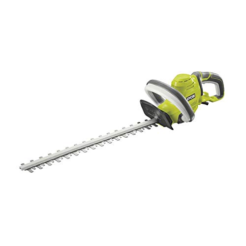 Ryobi RHT4550 RHT4550-Cortasetos eléctrico (espada de 50 cm, capacidad de corte de 20 mm, 450 W