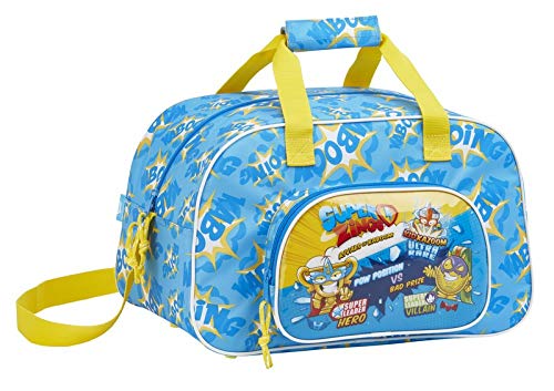 Safta Sport Bag 40 Cm Superzings, Bolsa de gimnasio Unisex bebé, Colorido, 40 Centimeters