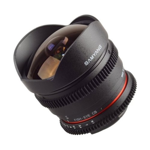 Samyang SAM8T38NIKON - Objetivo 8 mm T3.8 Fisheye VDSLR para Nikon (APS-C)