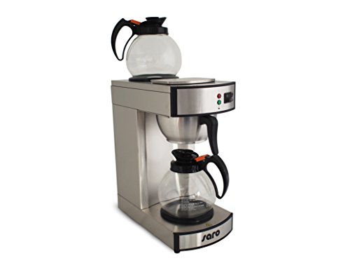 Saro SAROMICA K 24 T Independiente 24tazas Acero inoxidable - Cafetera (Independiente, 2100 W, Acero inoxidable)