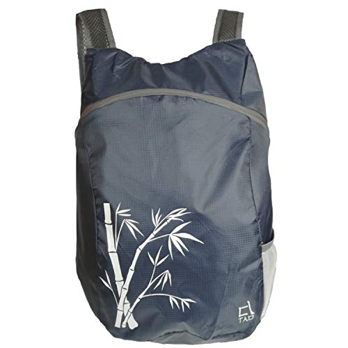 TAO Mini Mochila de Deporte Caminata Bolsa Plegable Ligera e Impermeable (Azul)