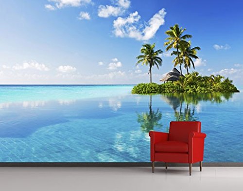 Tapete de lana Tropical Paradise, Dimensions:L - 97cm x 145cm 1-piece