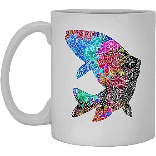 Tazas blancas de color salmón - Amo la taza de café de cerámica de color salmón