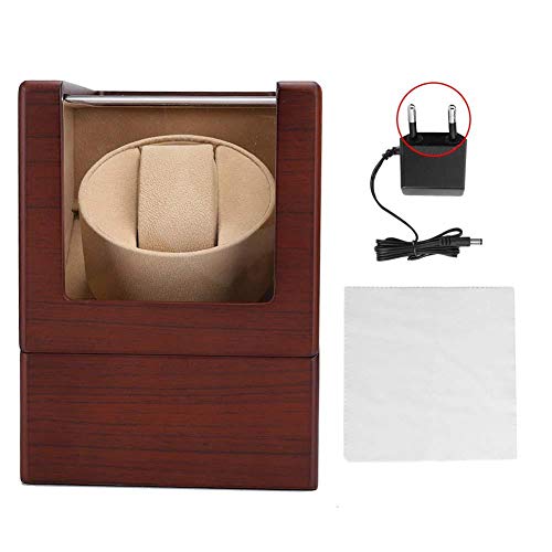 TMISHION Caja automática de enrollador de Reloj con Caja de Almacenamiento de Pantalla de Motor silenciosa para Reloj Reloj mecánico Reloj de Pulsera Caja de bobinado 100-220V(yo)