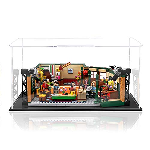 TONGJI Vitrina de Acrílico Compatible con Lego 21319 Ideas - Central Perk, Vitrina A Prueba De Polvo (Modelo No Incluido)