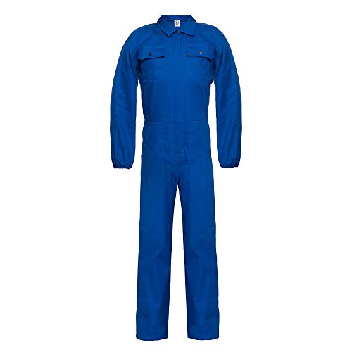 Ultra Mono de algodón con numerosos Bolsillos para Hombre - Azul Real - XL