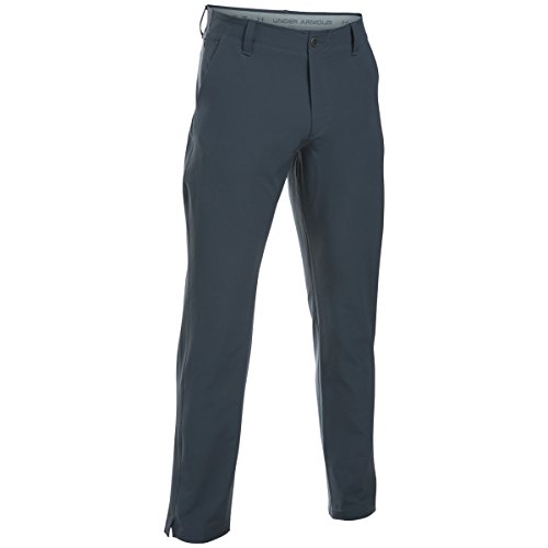 Under Armour 2016 Match Play ColdGear Infrared - Pantalones de golf para hombre, Cónico, Hombre, color Gris sigiloso, tamaño 42 x 34 (cintura x largo)