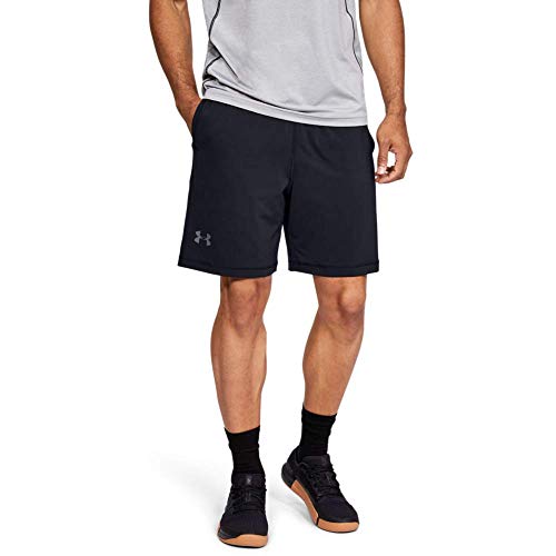 Under Armour UA RAID 8 Shorts, pantalón corto Hombre, Negro (Black/Graphite (001)), M