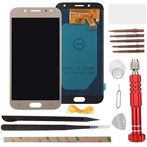 West Dragon - Pantalla táctil LCD para Samsung Galaxy J5 2017, incluye herramientas para Samsung Galaxy J5 2017, J530, SM-J530F, color dorado