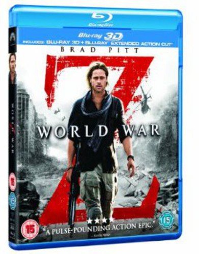 World War Z 2D + 3D Bluray (2 Blu-Ray) [Edizione: Regno Unito] [Reino Unido] [Blu-ray]