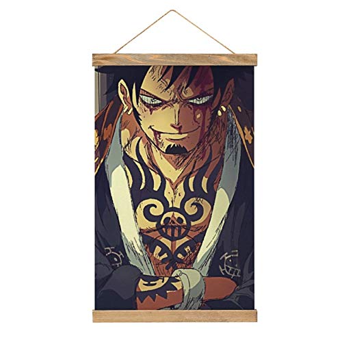 WPQL Trafalgar Law - Póster decorativo de una pieza para cocina, estudio, dormitorio, hotel, tamaño único