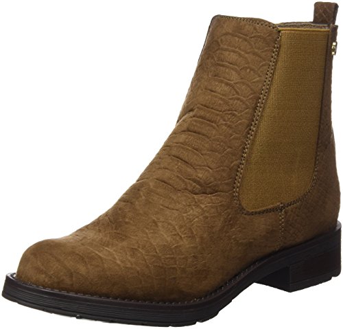 Xti Botin Sra. Antelina 46184 - Botas chelsea para mujer, color Beige (Taupe), talla 39