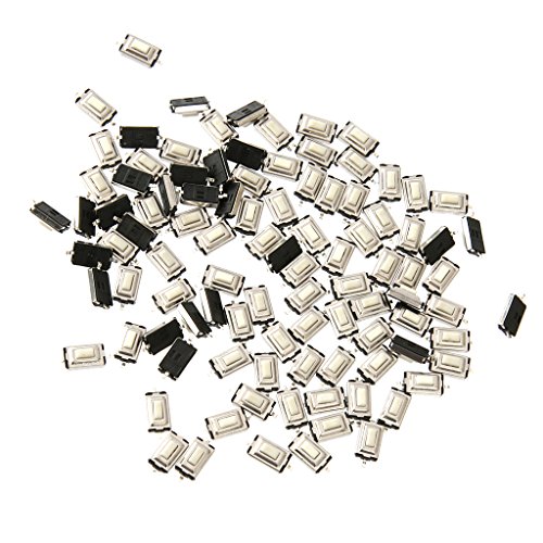 100pcs 3x6x2.5mm Botón Táctil Interruptor del Empuje del Interruptor del Tacto Micro Interruptor SMD