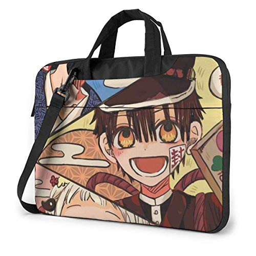 15.6″Durable Hombro Mensajero Bolsa maletín PC Hanako-kun Atada al Inodoro Moda Impermeable Ordenador Portátil/portátil/Tablets