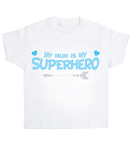 Absolutely Top Camiseta para el día de la madre con texto en inglés "My Mum is My Superhéroe"
