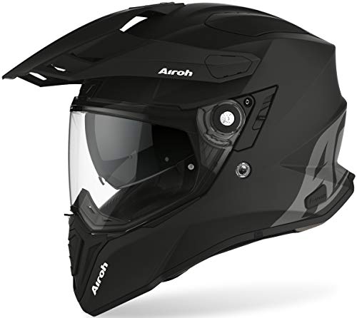 Airoh Commander Cascos, Adultos Unisex, Color Black Matt, L