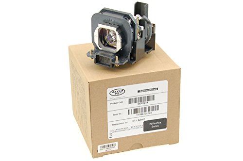 Alda PQ Reference, Bombilla sustituida ET-LAX100 para PANASONIC PT-AX100, PT-AX100E, PT-AX100U, PT-AX200, PT-AX200E, PT-AX200U proyectores, lámpara con carcasa