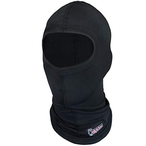 ALPIDEX Pasamontañas Balaclava Invierno Moto Ski Negro Niño Mujer Hombre, Tamaño:XS/s, Color:Negro