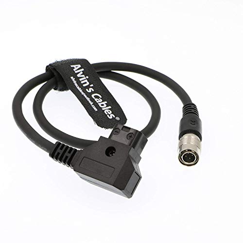 Alvin's Cables Anton Bauer Power Tap D-Tap a Hirose 4 Pines Macho Cable de Alimentación para Sound Device ZAXCOM 45CM