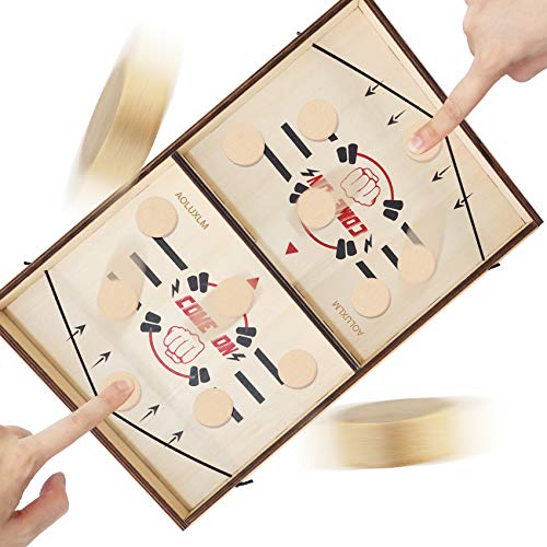 AOLUXLM Juegos De Mesa Juguetes Ajedrez Fast Sling Puck Catapult Divertido Juego Juguete Regalo CumpleañOs Ajedrez Interactivo para Padres E Hijos