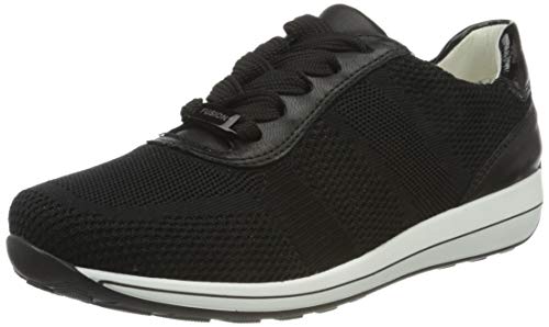 ARA Osaka, Zapatillas Mujer, Negro Negro Negro metálico 05, 39 EU