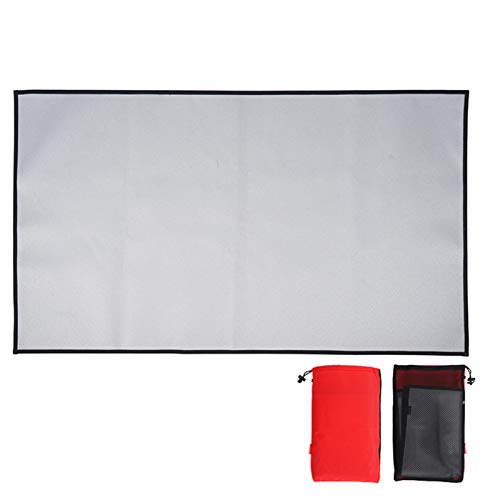 Bomoya Camping ignífugo paño picnic barbacoa calor incombustible Mat impermeable pad para camping picnic