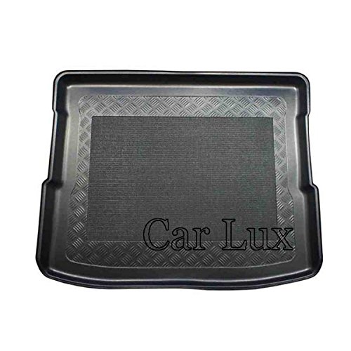 Car Lux AR03688 - Alfombra Cubeta Protector cubre maletero a medida para Tourneo courier