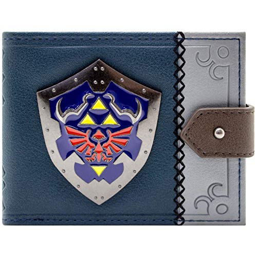 Cartera de Legend of Zelda Link's Hylian Proteger Negro