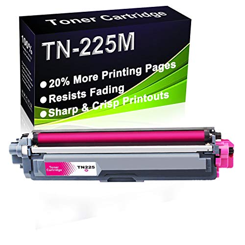 Cartucho de tóner compatible de alto rendimiento TN225 (TN-225M) para impresoras Brother HL-3140CW HL-3170CDW HL-3180CDW MFC-9130CW MFC-9330CDW MFC-9340CDW DCP-9020CDN (1 unidad)