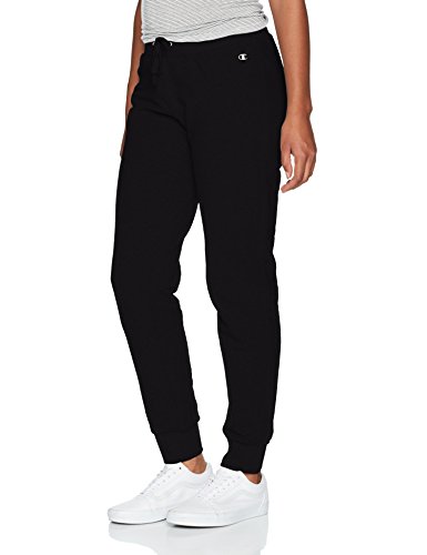 Champion Mujer - Pantalones Classic C-Logo - Negro, M