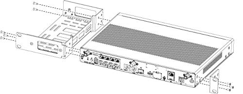 Chasis ISR 1100 en montaje en rack compatible con Cisco (con unidad de alimentación de CA) ACS-1100-RM-19=